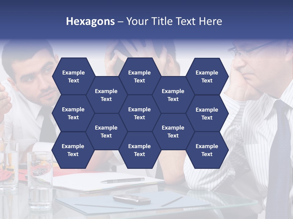 Expression Concept White PowerPoint Template