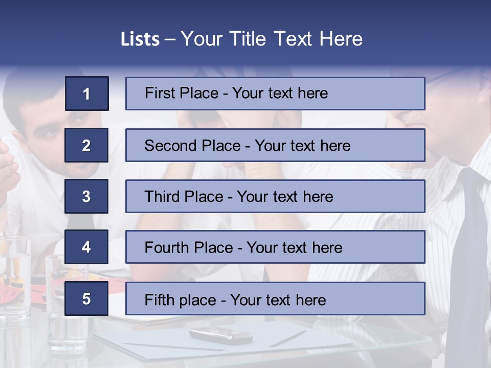 Expression Concept White PowerPoint Template