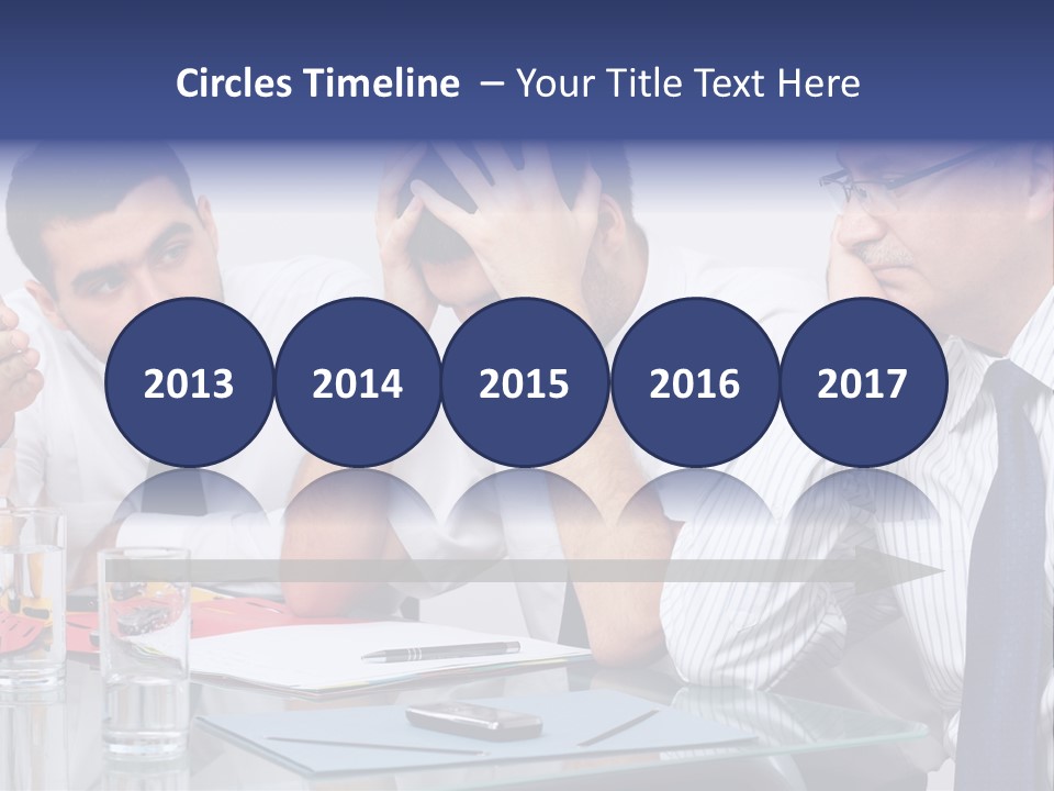 Expression Concept White PowerPoint Template