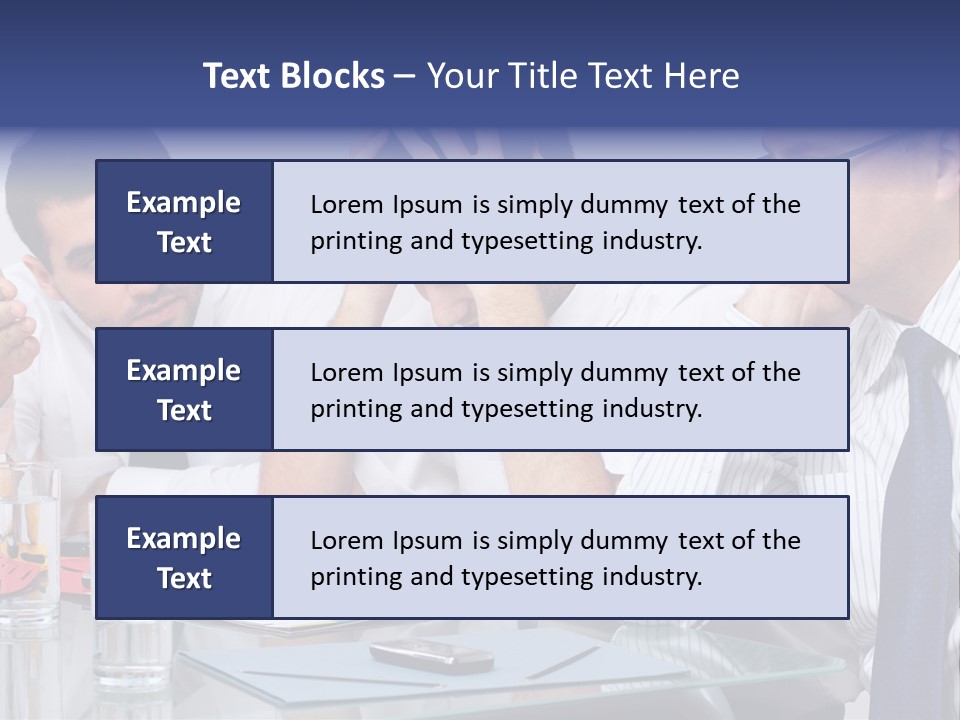 Expression Concept White PowerPoint Template