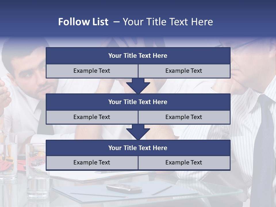 Expression Concept White PowerPoint Template