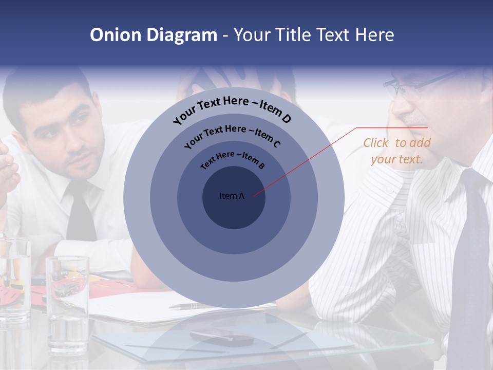 Expression Concept White PowerPoint Template