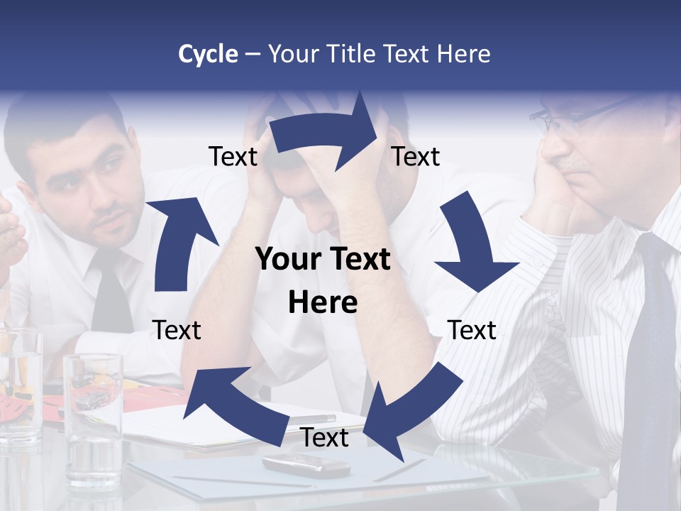 Expression Concept White PowerPoint Template