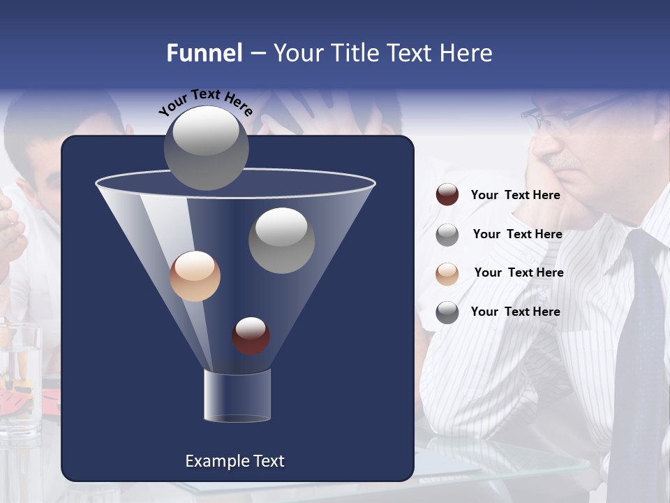 Expression Concept White PowerPoint Template