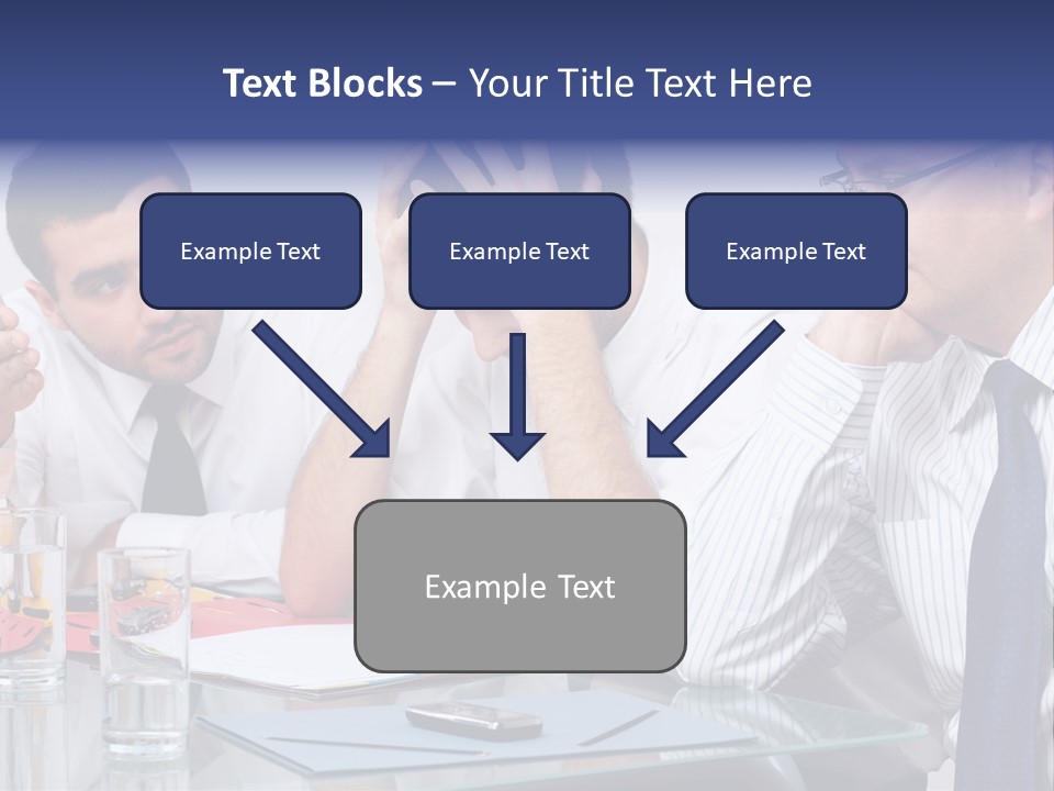 Expression Concept White PowerPoint Template
