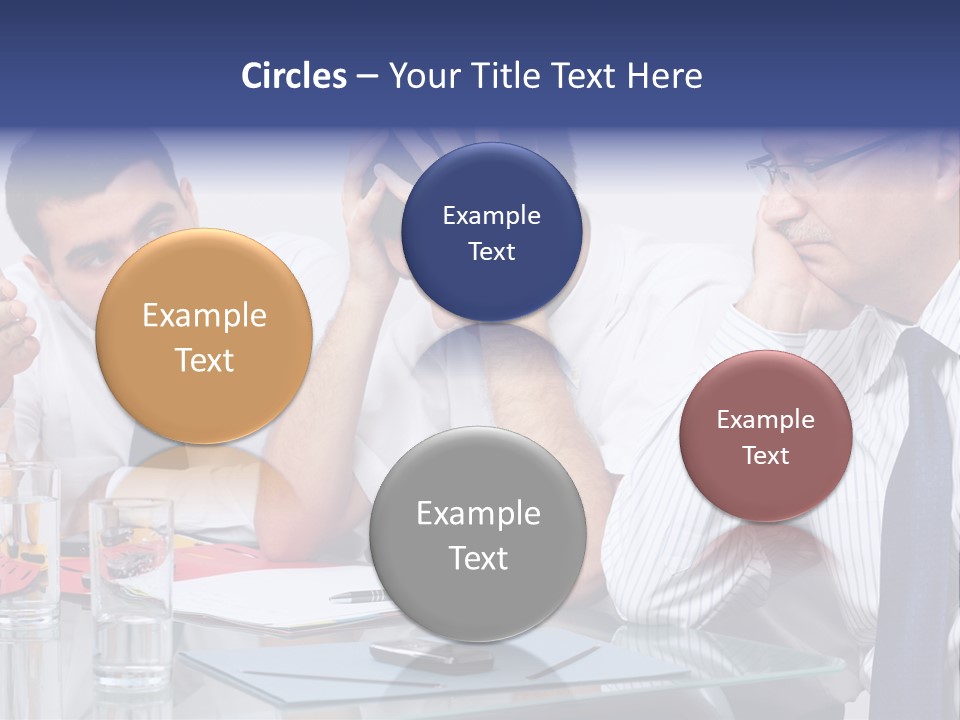 Expression Concept White PowerPoint Template