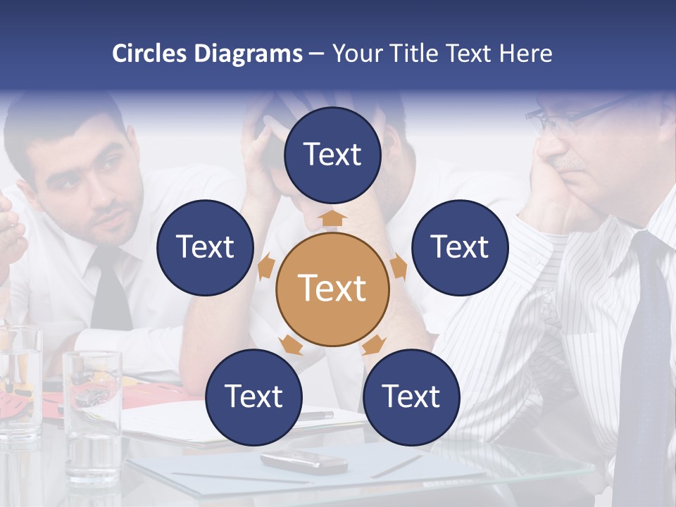 Expression Concept White PowerPoint Template