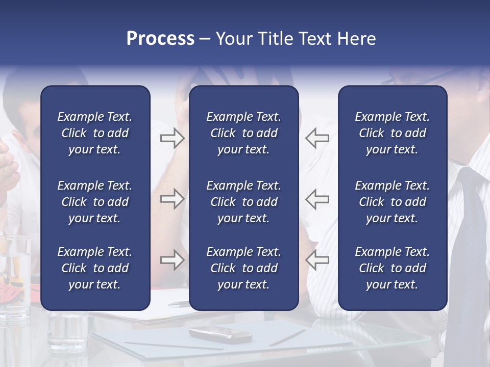 Expression Concept White PowerPoint Template