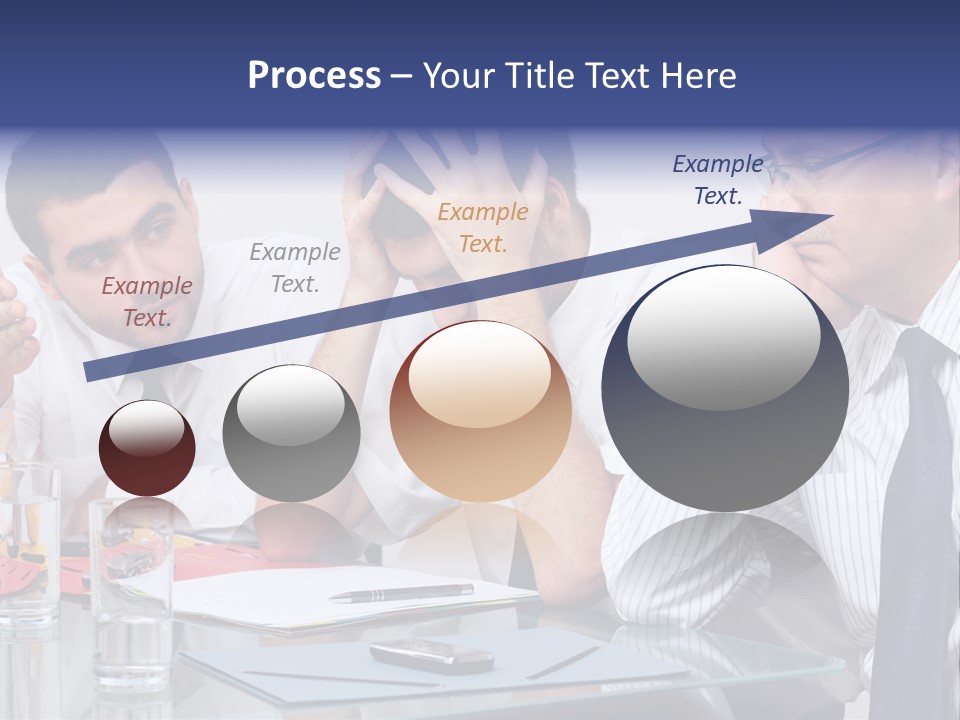 Expression Concept White PowerPoint Template