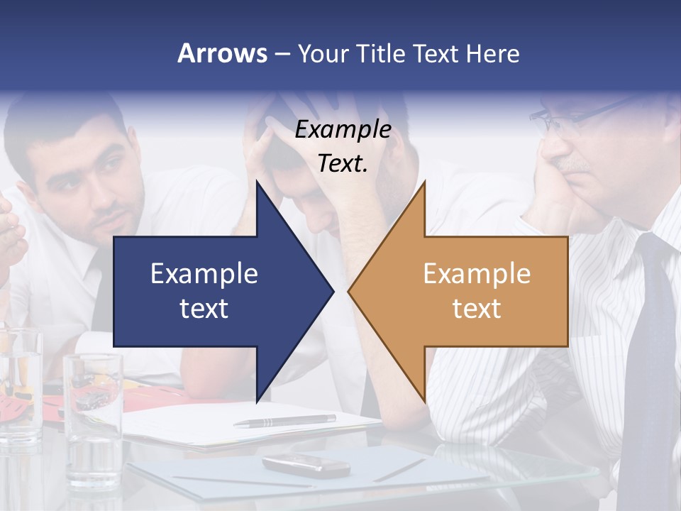 Expression Concept White PowerPoint Template