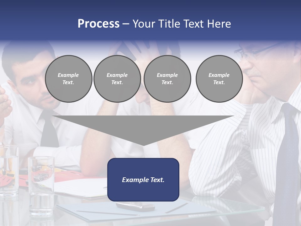 Expression Concept White PowerPoint Template