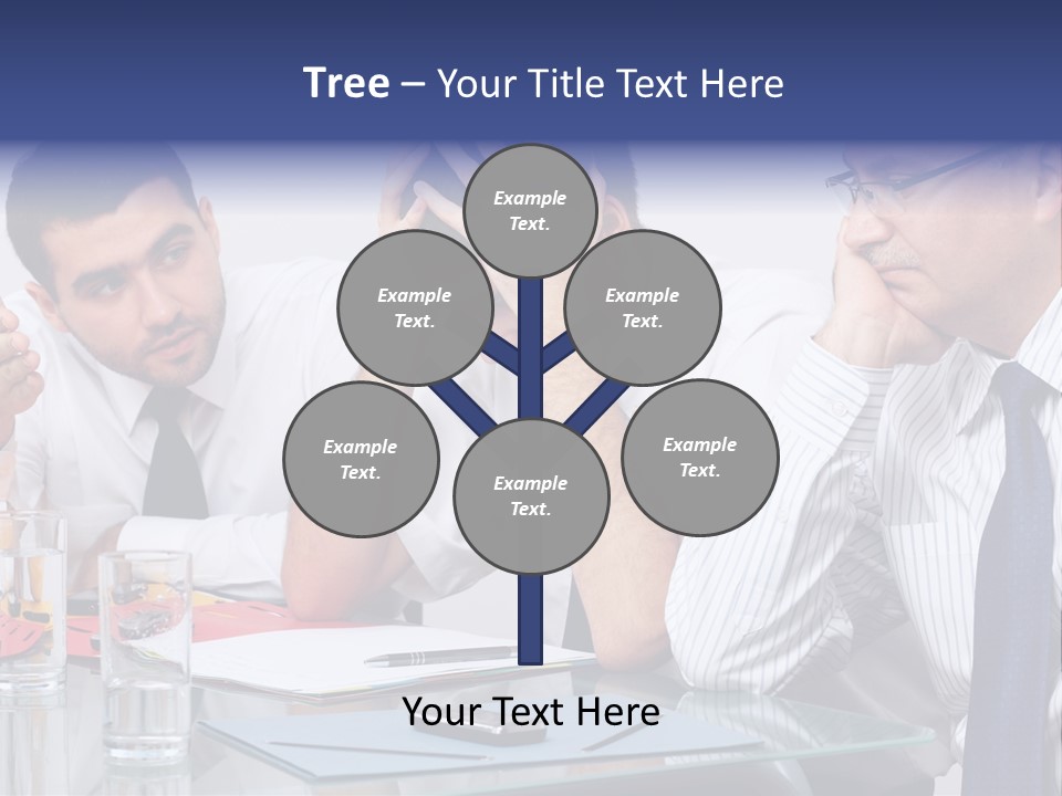 Expression Concept White PowerPoint Template