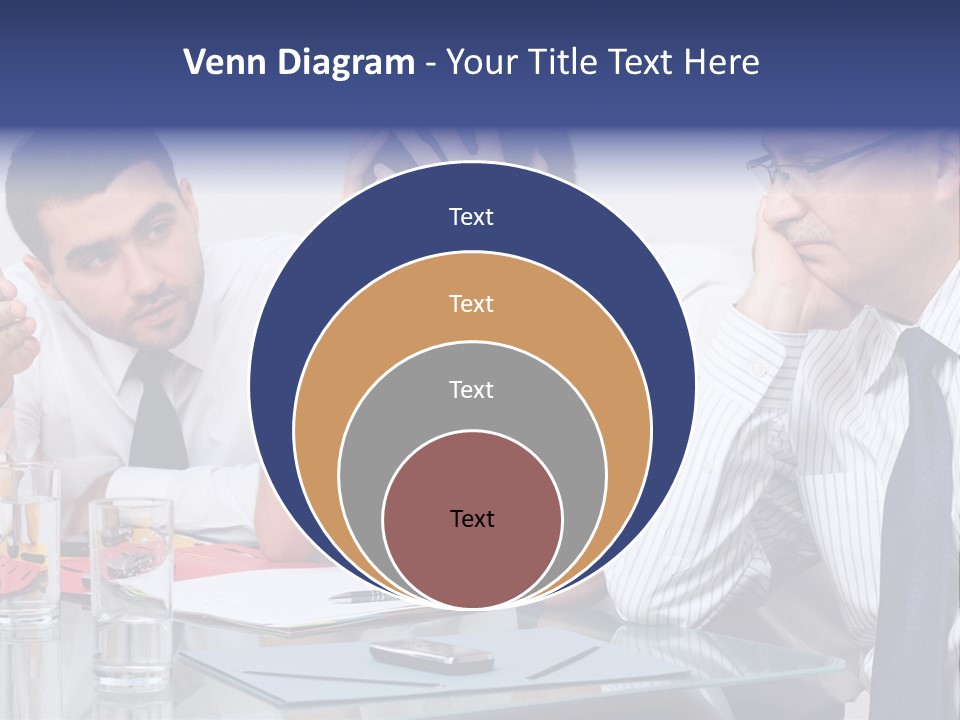 Expression Concept White PowerPoint Template