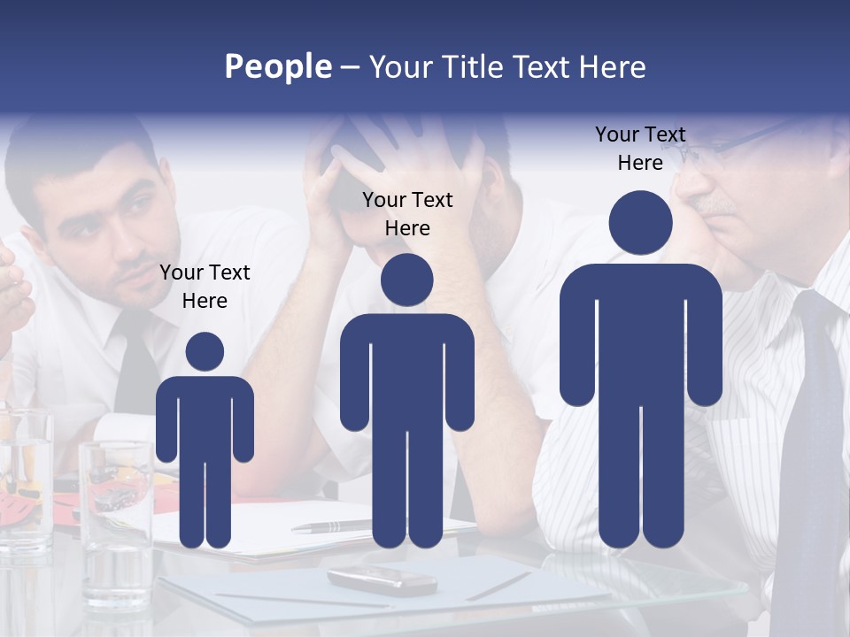 Expression Concept White PowerPoint Template