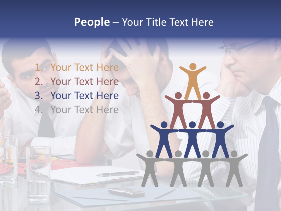 Expression Concept White PowerPoint Template