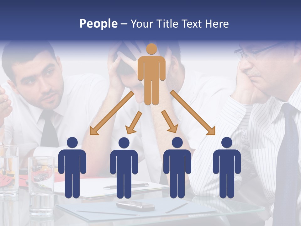 Expression Concept White PowerPoint Template