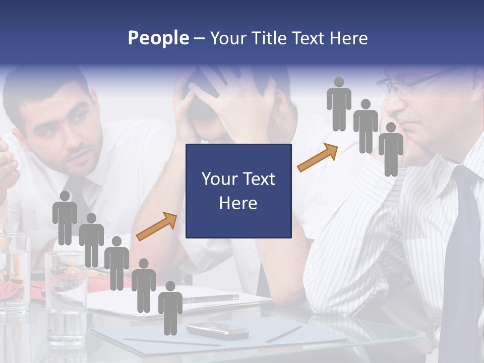 Expression Concept White PowerPoint Template