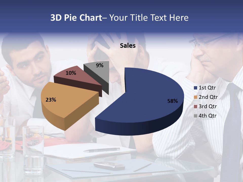 Expression Concept White PowerPoint Template