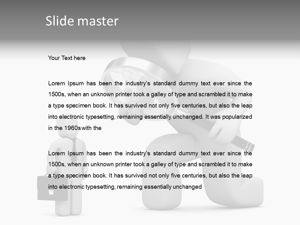 Check Businessman Business PowerPoint Template