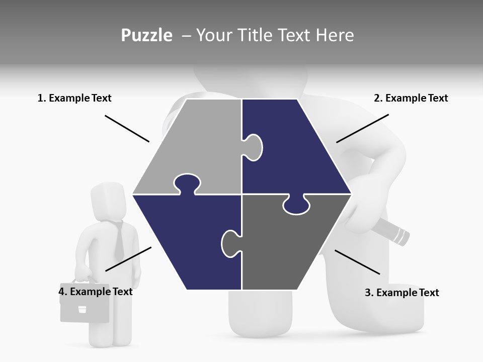 Check Businessman Business PowerPoint Template