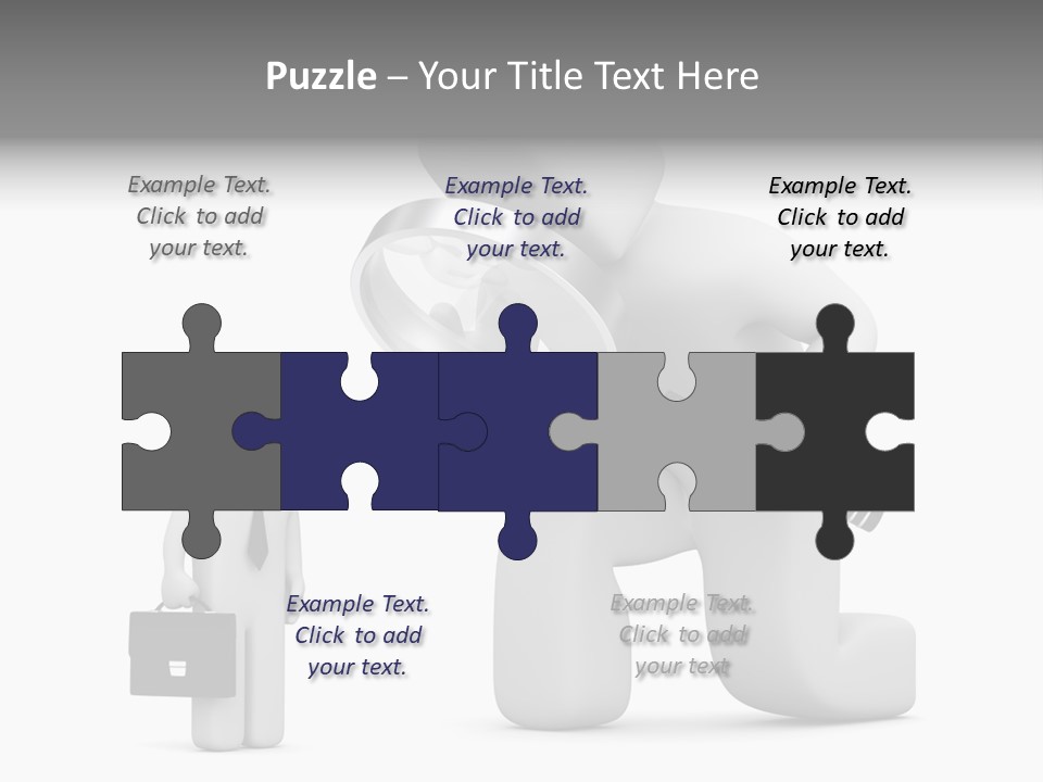 Check Businessman Business PowerPoint Template