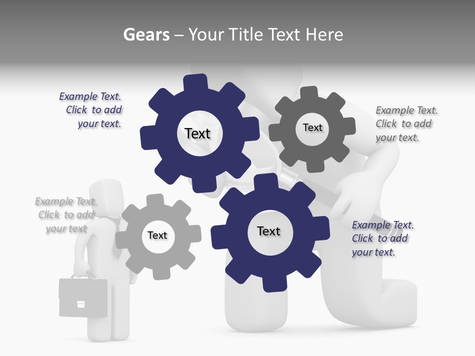 Check Businessman Business PowerPoint Template