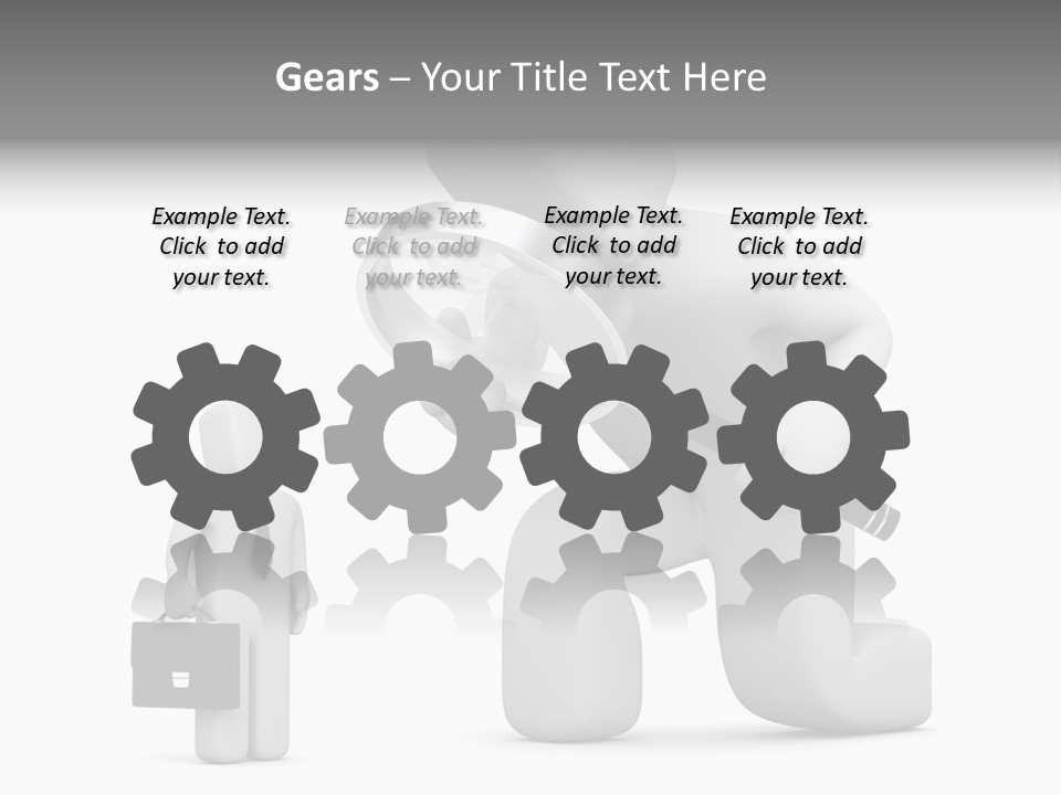 Check Businessman Business PowerPoint Template