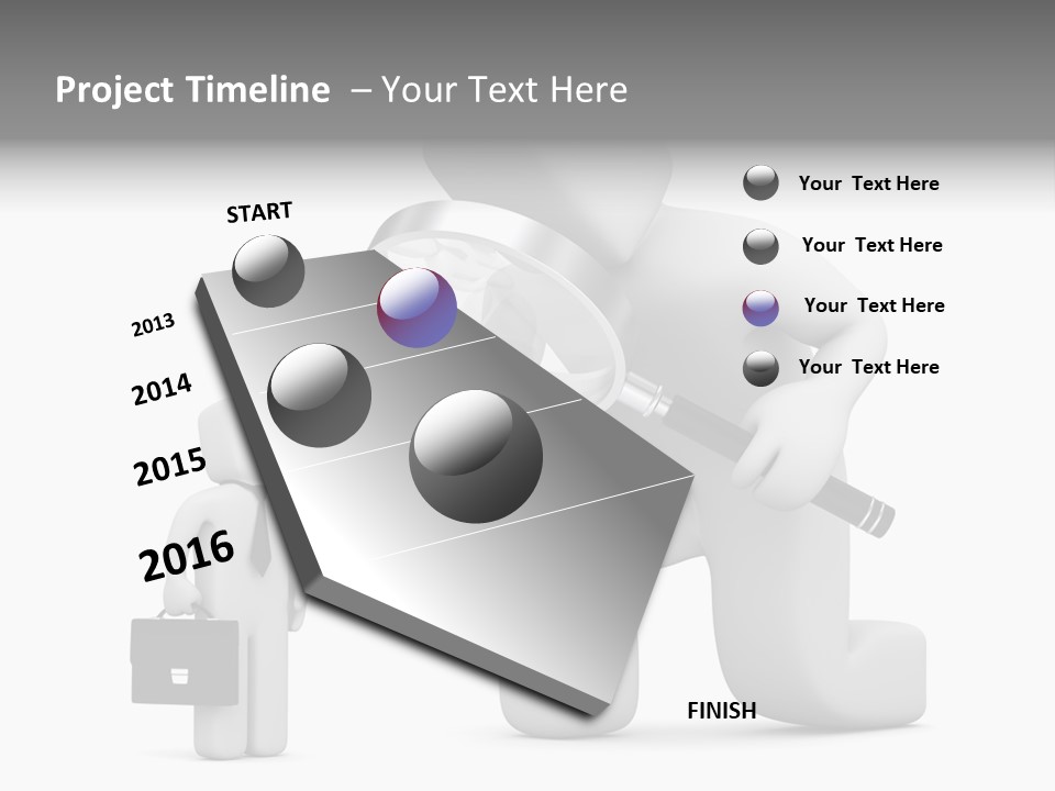 Check Businessman Business PowerPoint Template