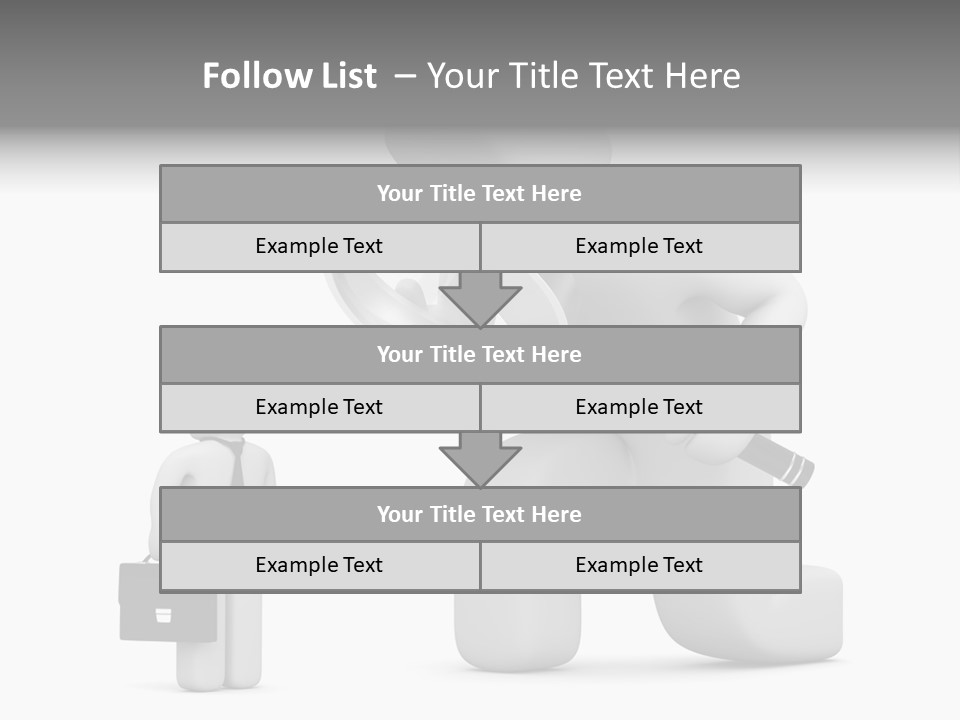 Check Businessman Business PowerPoint Template