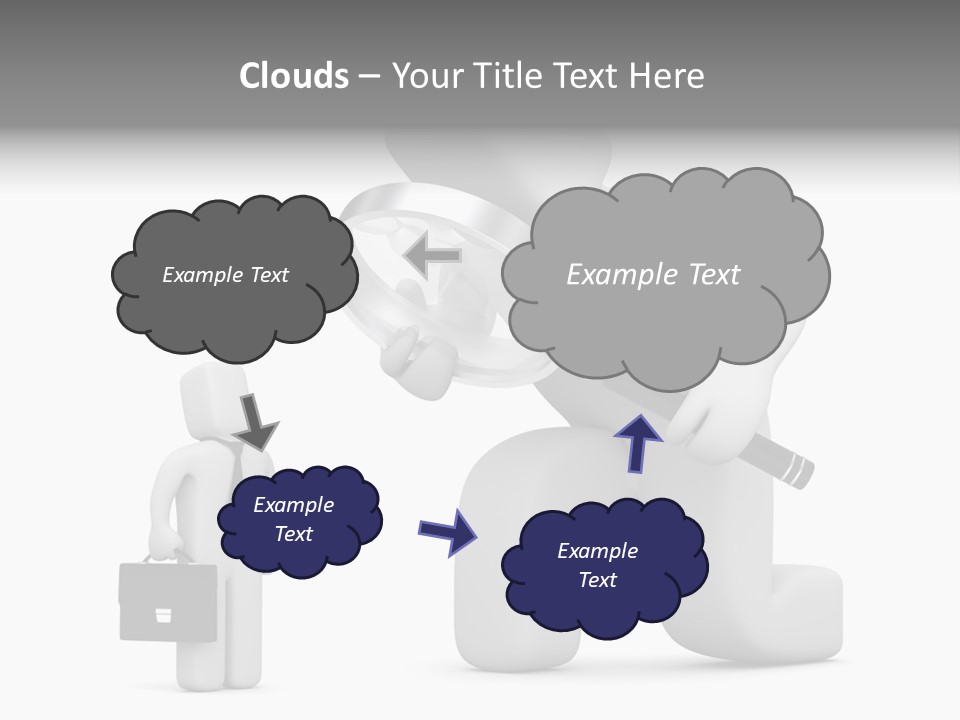 Check Businessman Business PowerPoint Template