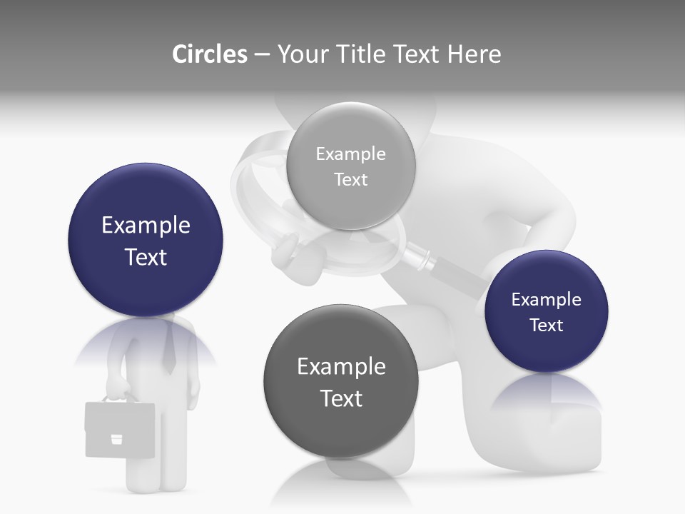 Check Businessman Business PowerPoint Template