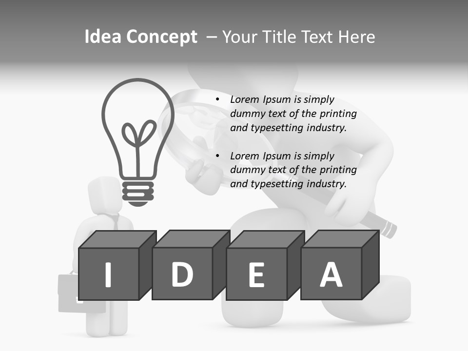 Check Businessman Business PowerPoint Template