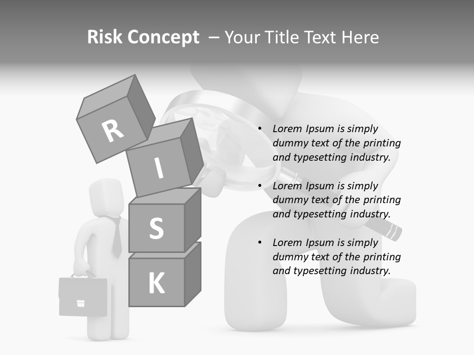 Check Businessman Business PowerPoint Template