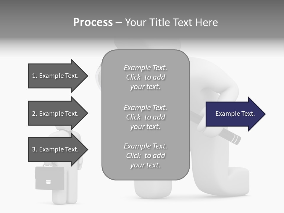 Check Businessman Business PowerPoint Template