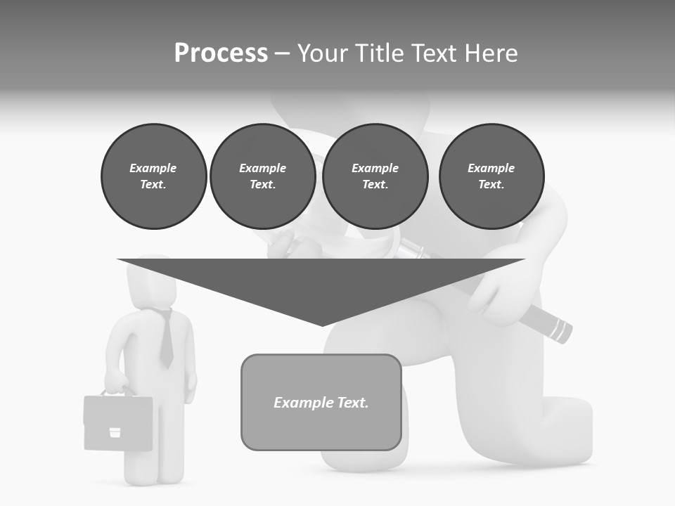 Check Businessman Business PowerPoint Template