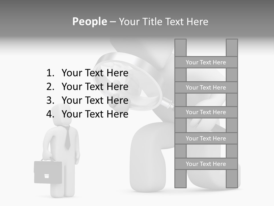 Check Businessman Business PowerPoint Template