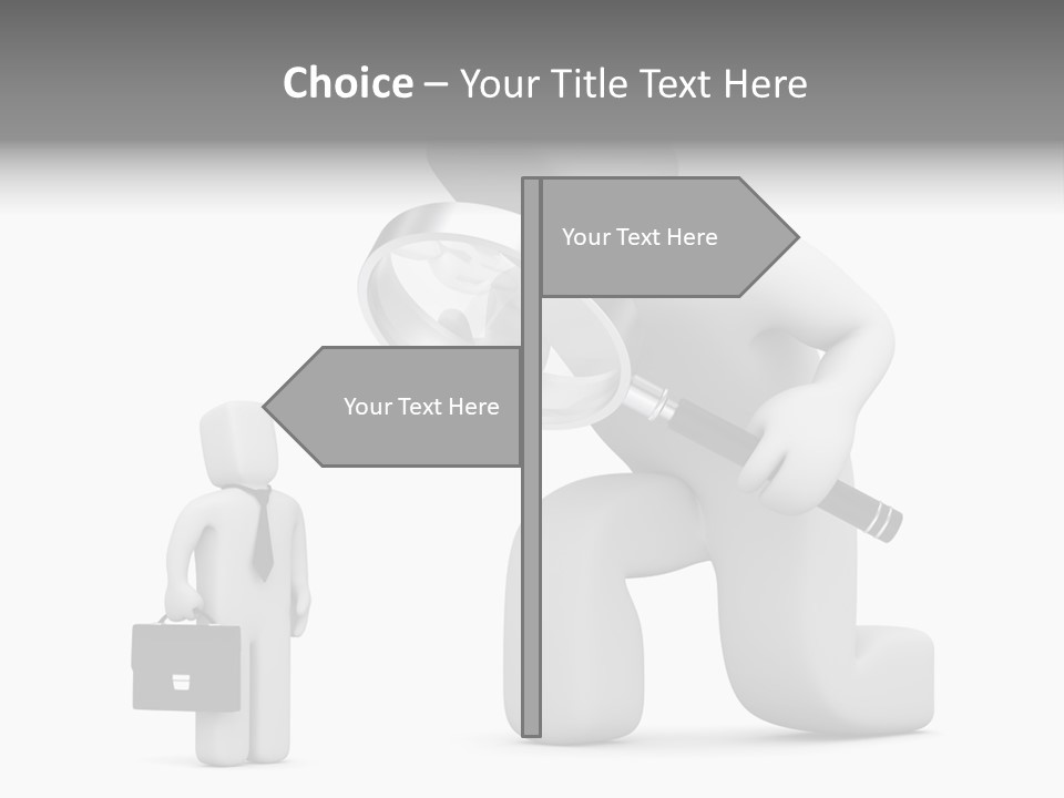 Check Businessman Business PowerPoint Template