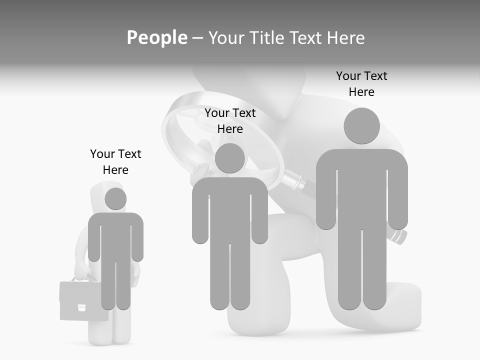 Check Businessman Business PowerPoint Template