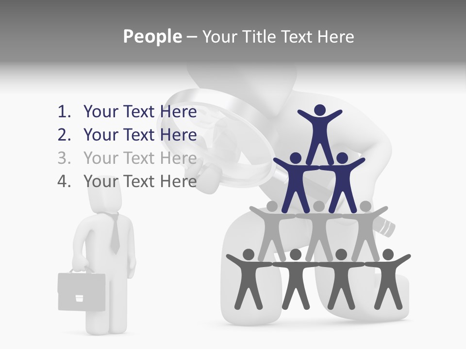 Check Businessman Business PowerPoint Template