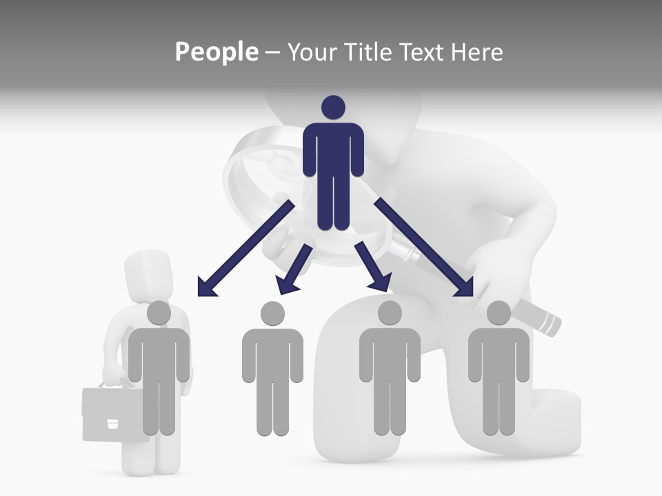 Check Businessman Business PowerPoint Template