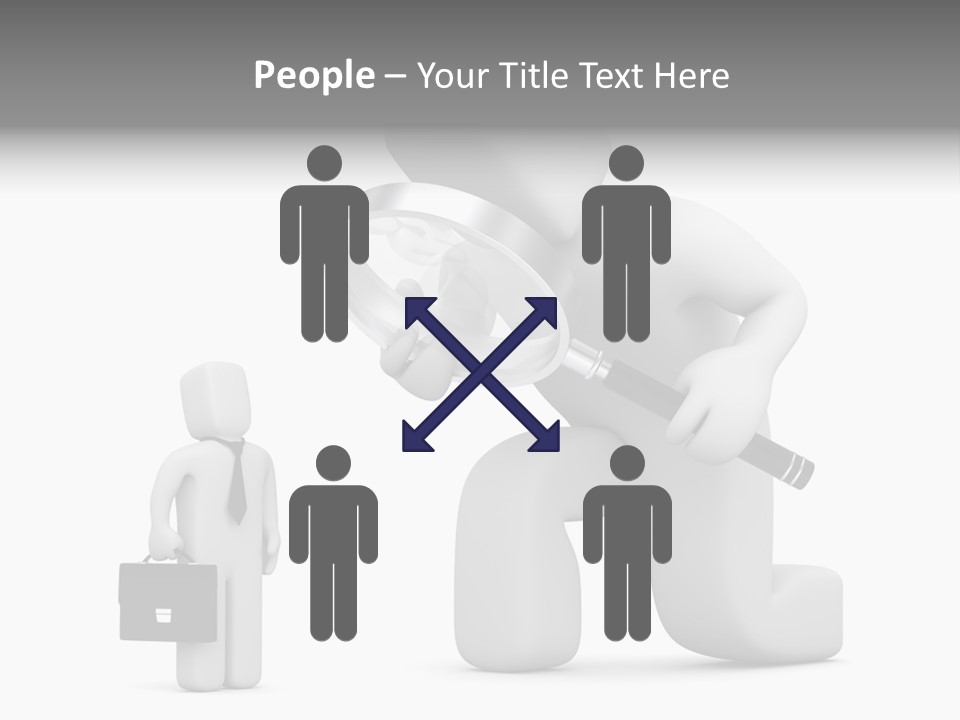 Check Businessman Business PowerPoint Template