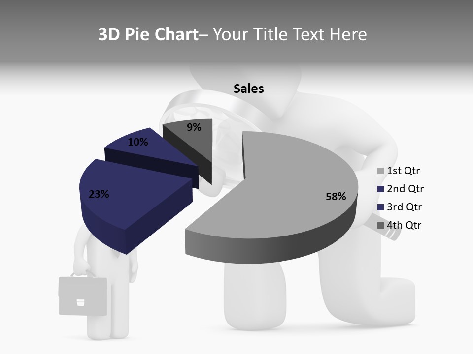 Check Businessman Business PowerPoint Template