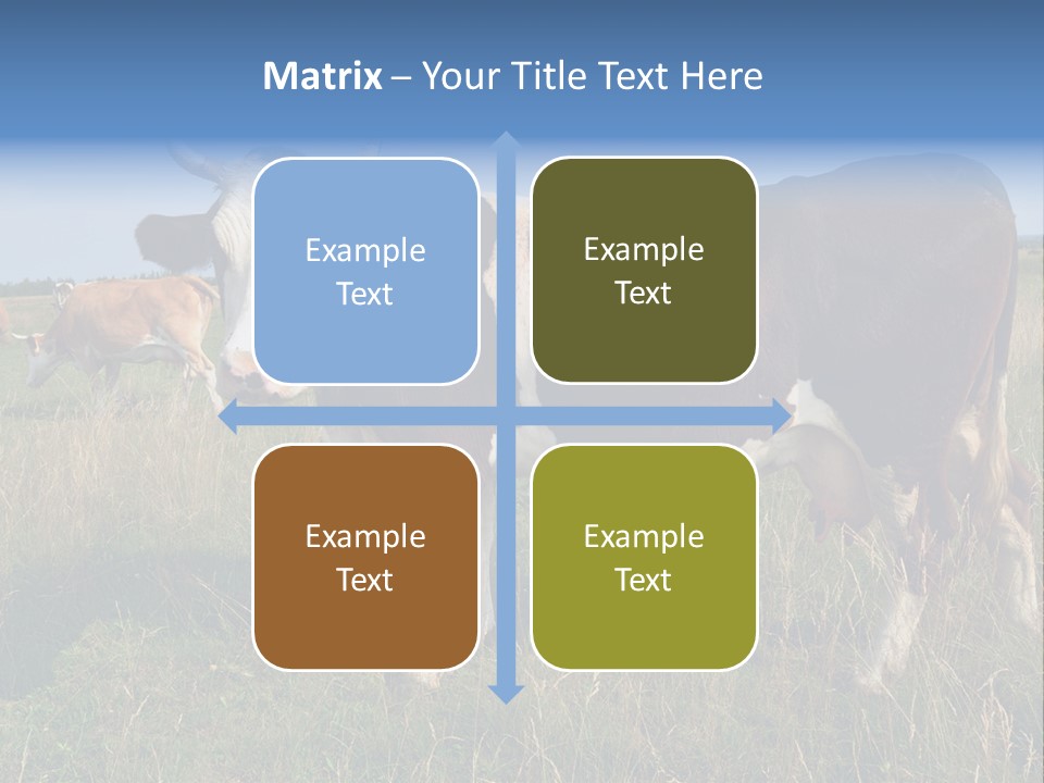 Pasture Landscape Farm PowerPoint Template