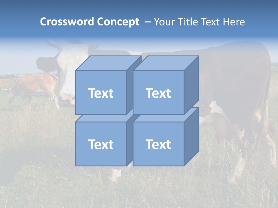 Pasture Landscape Farm PowerPoint Template