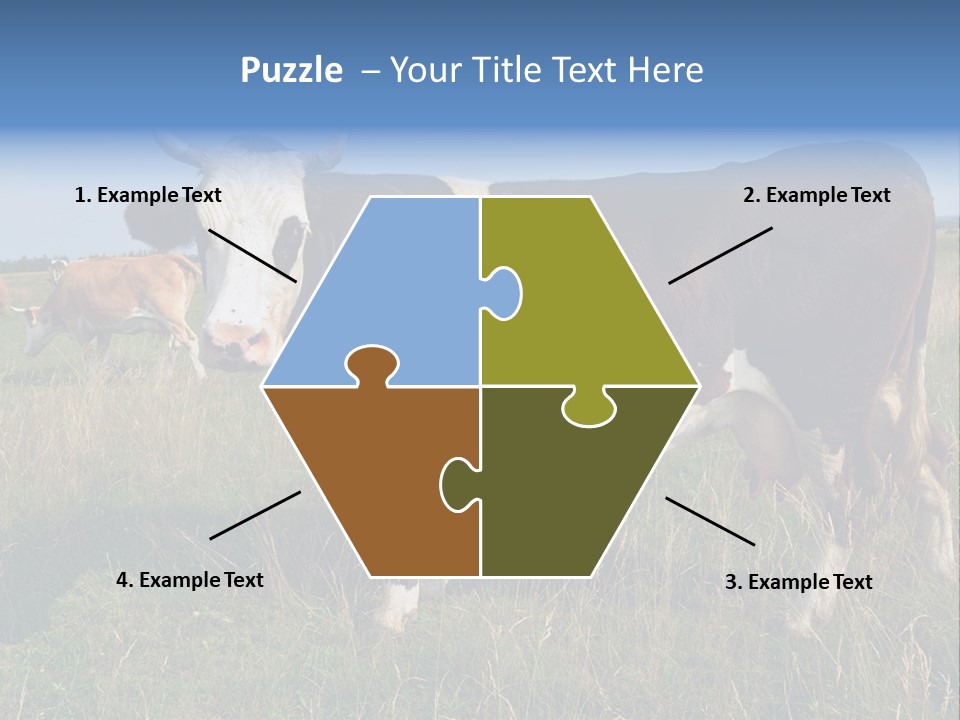 Pasture Landscape Farm PowerPoint Template