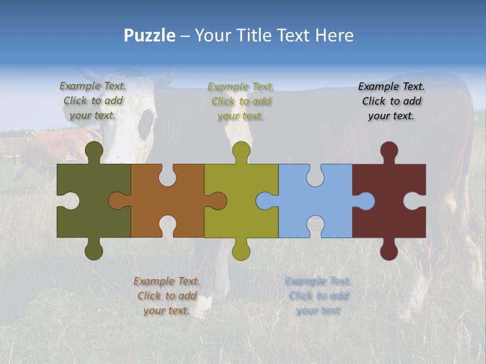 Pasture Landscape Farm PowerPoint Template