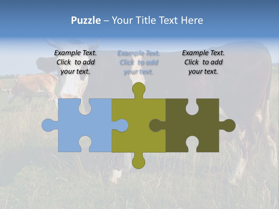 Pasture Landscape Farm PowerPoint Template