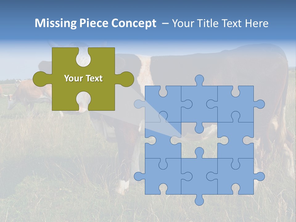 Pasture Landscape Farm PowerPoint Template