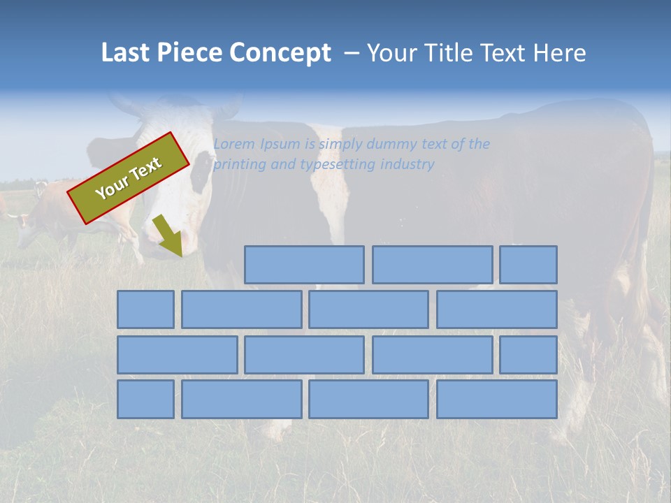 Pasture Landscape Farm PowerPoint Template