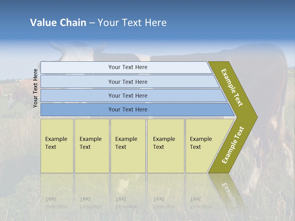Pasture Landscape Farm PowerPoint Template